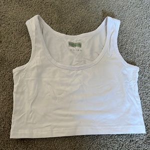 White Crop Top